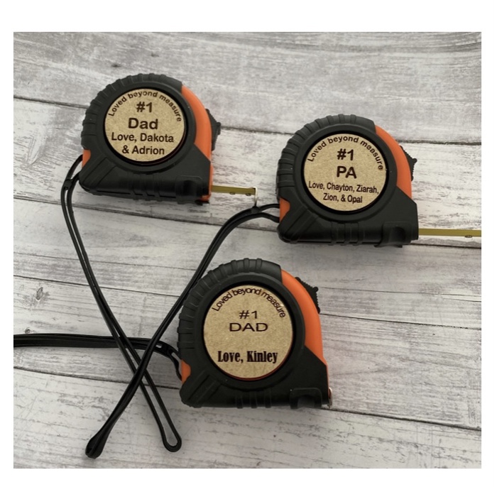 Personalized Tape Measure. Gift for dad. Personalized Gift. Tape Measure.