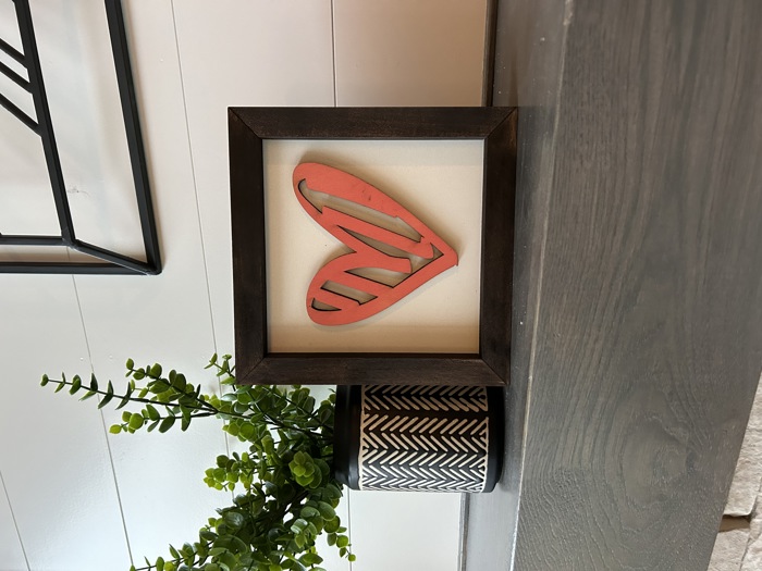 Heart Framed Art. 