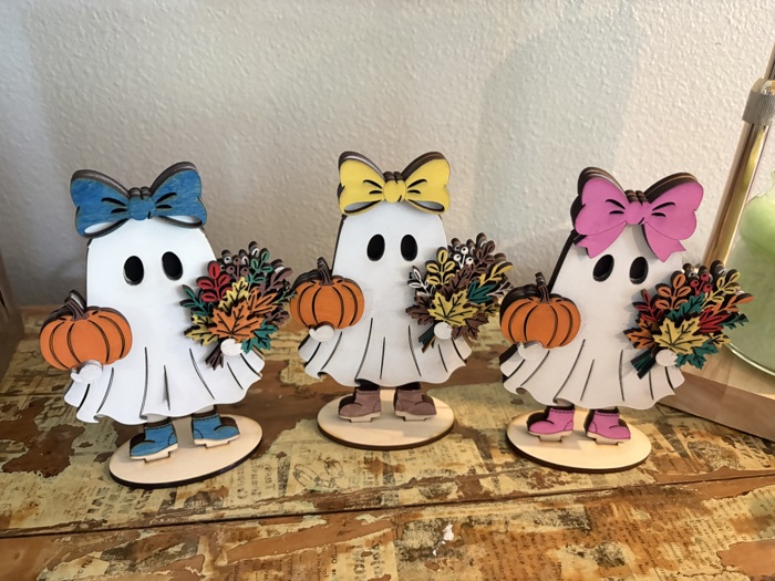 Ghost Decor. Halloween Decor. Cute fall ghost. Fall Decor