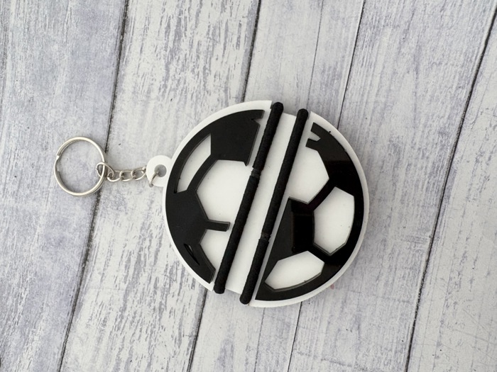 Hair Tie Key Chains. Bag Tags. Sports Bag Tag