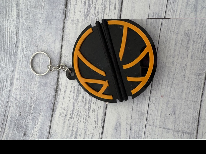 Hair Tie Key Chains. Bag Tags. Sports Bag Tag