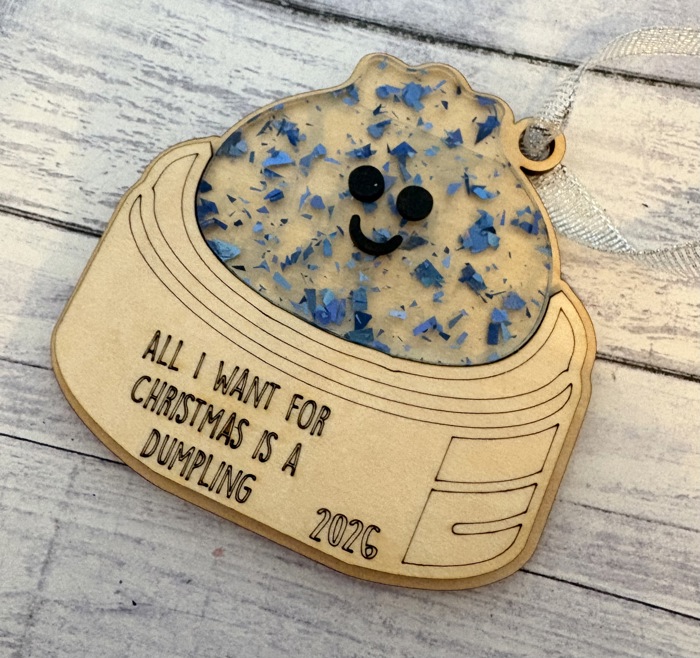 Dumpling Ornaments. Squishie Ornaments. Kids Ornaments. Christmas Gift