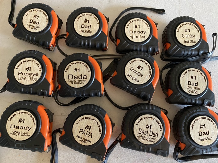 Personalized Tape Measure. Gift for dad. Personalized Gift. Tape Measure.