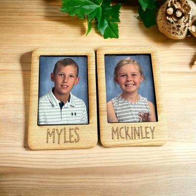 Magnetic Frames. Back to School Photos. Photo frames. Personalized Christmas Gifts
