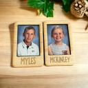 Magnetic Frames. Back to School Photos. Photo frames. Personalized Christmas Gifts