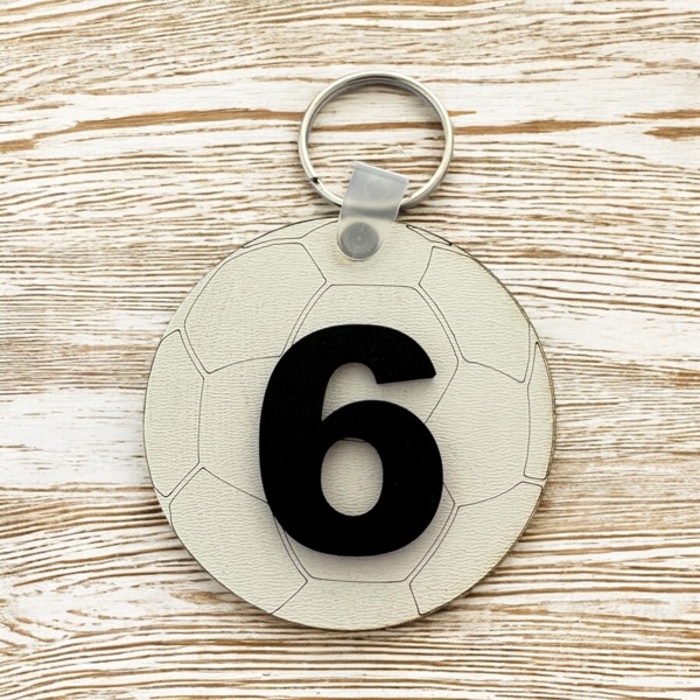 Sports Bag Tags with Personalized Number - Baseball, Basketball, Soccer, Softball, Volleyball