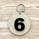 Sports Bag Tags with Personalized Number - Baseball, Basketball, Soccer, Softball, Volleyball