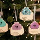  Dumpling Ornaments. Squishie Ornaments. Kids Ornaments. Christmas Gift