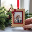  Photo Frame Ornament. Christmas Ornament. Holiday Gift. Photo Frame