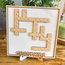  Grandkids sign. Mothers Day Sign. Personalized Sign for Grandma. Personalized Christmas gift. 