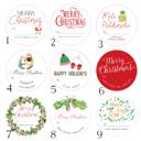  To and From Holiday Labels / Set of 24