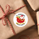  From Santa Gift Labels / Christmas Gift Stickers /  Set of 24 / Up to 2 Names
