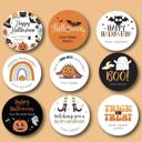  Personalized Halloween Stickers / Set of 24