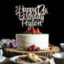  Custom Happy Birthday Cake Topper