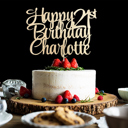  Custom Happy Birthday Cake Topper