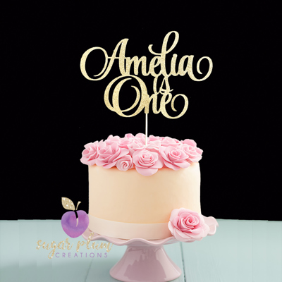 First Birthday Cake Topper