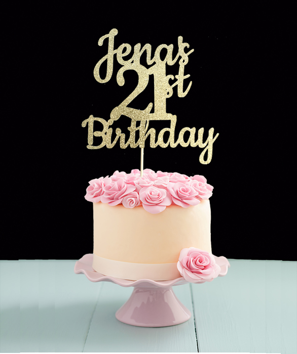 15th Birthday cake topper