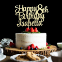  Custom Happy Birthday Cake Topper