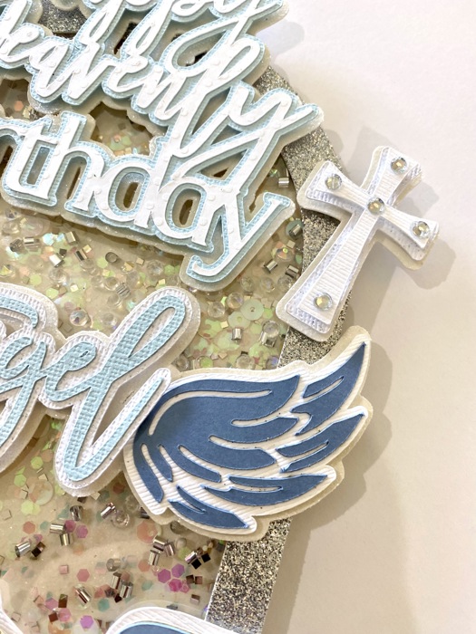Heavenly Birthday Cake Topper