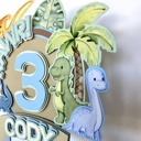  Dinosaur Cake Topper