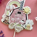  Farm Cake Topper