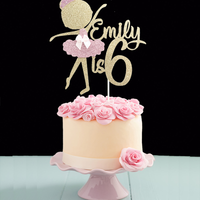Ballerina Cake Topper
