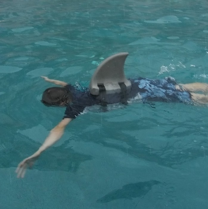 Shark Floatie: Pool Toy and Swimming Aid