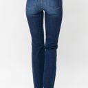  Judy Blue Mid Rise Non Distressed Hem Bootcut Denim 82519