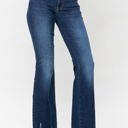  Judy Blue Mid Rise Non Distressed Hem Bootcut Denim 82519