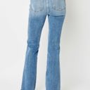  Judy Blue High Waist Destroy Fray Hem Bootcut Denim 82542 - Plus