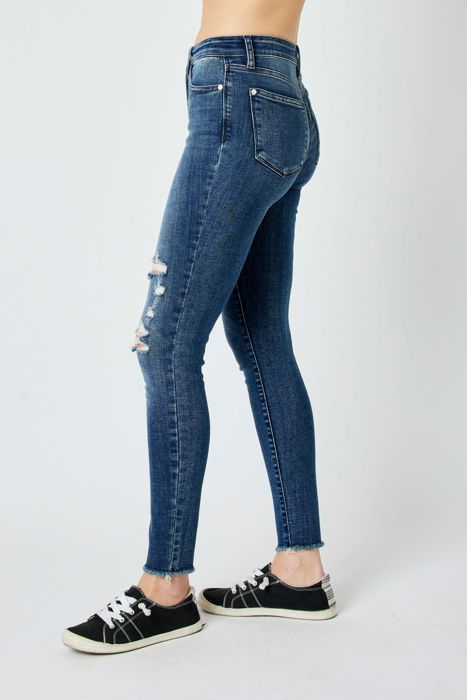 Judy Blue High Waist Destroy Skinny Denim 82581 - Plus