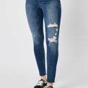  Judy Blue High Waist Destroy Skinny Denim 82581 - Plus