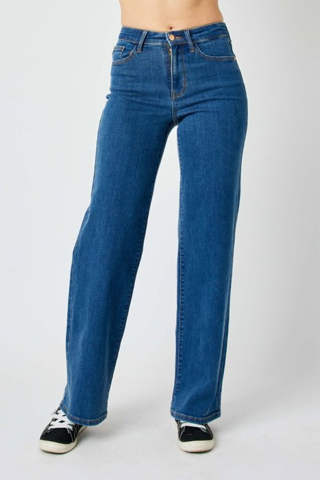 Judy Blue High Waist Vintage Wide Leg Denim 82553