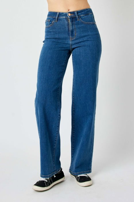 Judy Blue High Waist Vintage Wide Leg Denim 82553