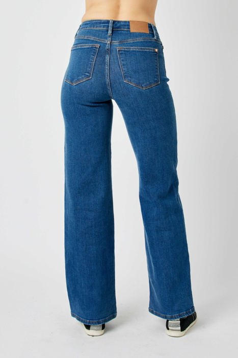 Judy Blue High Waist Vintage Wide Leg Denim 82553