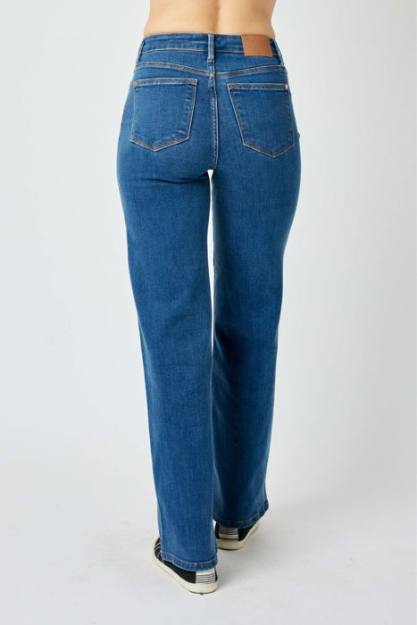 Judy Blue High Waist Vintage Wide Leg Denim 82553
