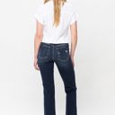  Judy Blue Mid Rise Heavy Destroy Straight Denim 82534