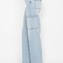  Judy Blue High Waist Cargo Wide Leg Denim 88924
