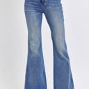 Judy Blue High Waist Tummy Control Contrast Flare Denim 88855 - Plus