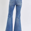  Judy Blue High Waist Tummy Control Contrast Flare Denim 88855 - Plus
