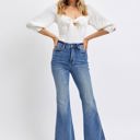  Judy Blue High Waist Tummy Control Contrast Flare Denim 88855 - Plus