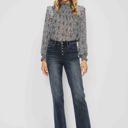  Judy Blue High Waist Button Fly Destroy Hem Straight Denim 88912 - Plus