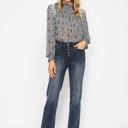  Judy Blue High Waist Button Fly Destroy Hem Straight Denim 88912 - Plus