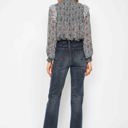  Judy Blue High Waist Button Fly Destroy Hem Straight Denim 88912