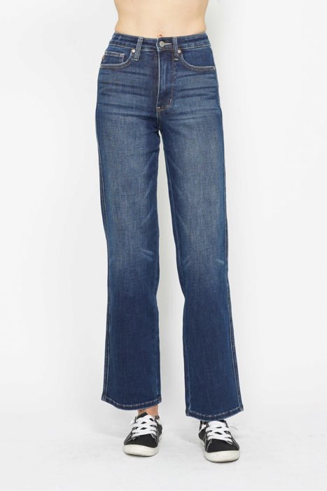 Judy Blue High Waist "Tummy Control" Classic Straight Denim 88869 - Plus