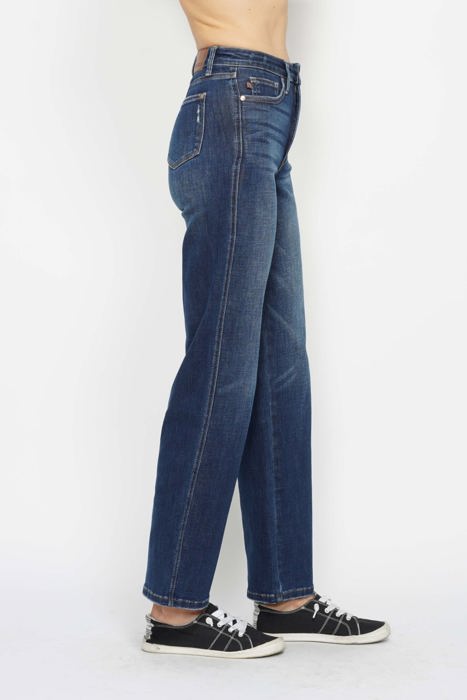 Judy Blue High Waist "Tummy Control" Classic Straight Denim 88869 - Plus