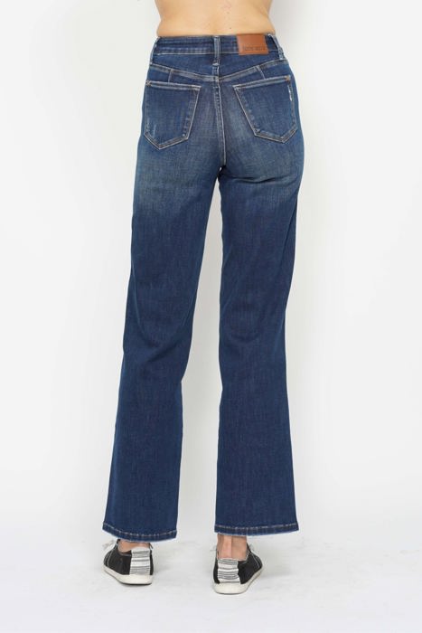 Judy Blue High Waist "Tummy Control" Classic Straight Denim 88869 - Plus