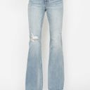  Judy Blue Mid Rise Tummy Control Destroy Flare Denim 88594 - Plus