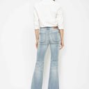  Judy Blue Mid Rise Tummy Control Destroy Flare Denim 88594 - Plus