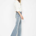  Judy Blue Mid Rise Tummy Control Destroy Flare Denim 88594 - Plus
